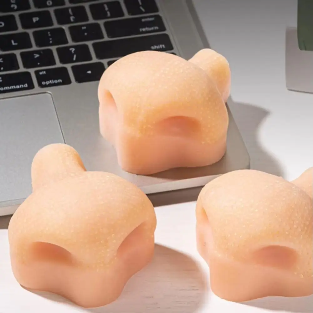 Reusable Pimple Pop Toy Squeezing Model Sensory Pimple Popper Fidget Silicone Realistic Nose Game Pimple Popper Birthday Gift