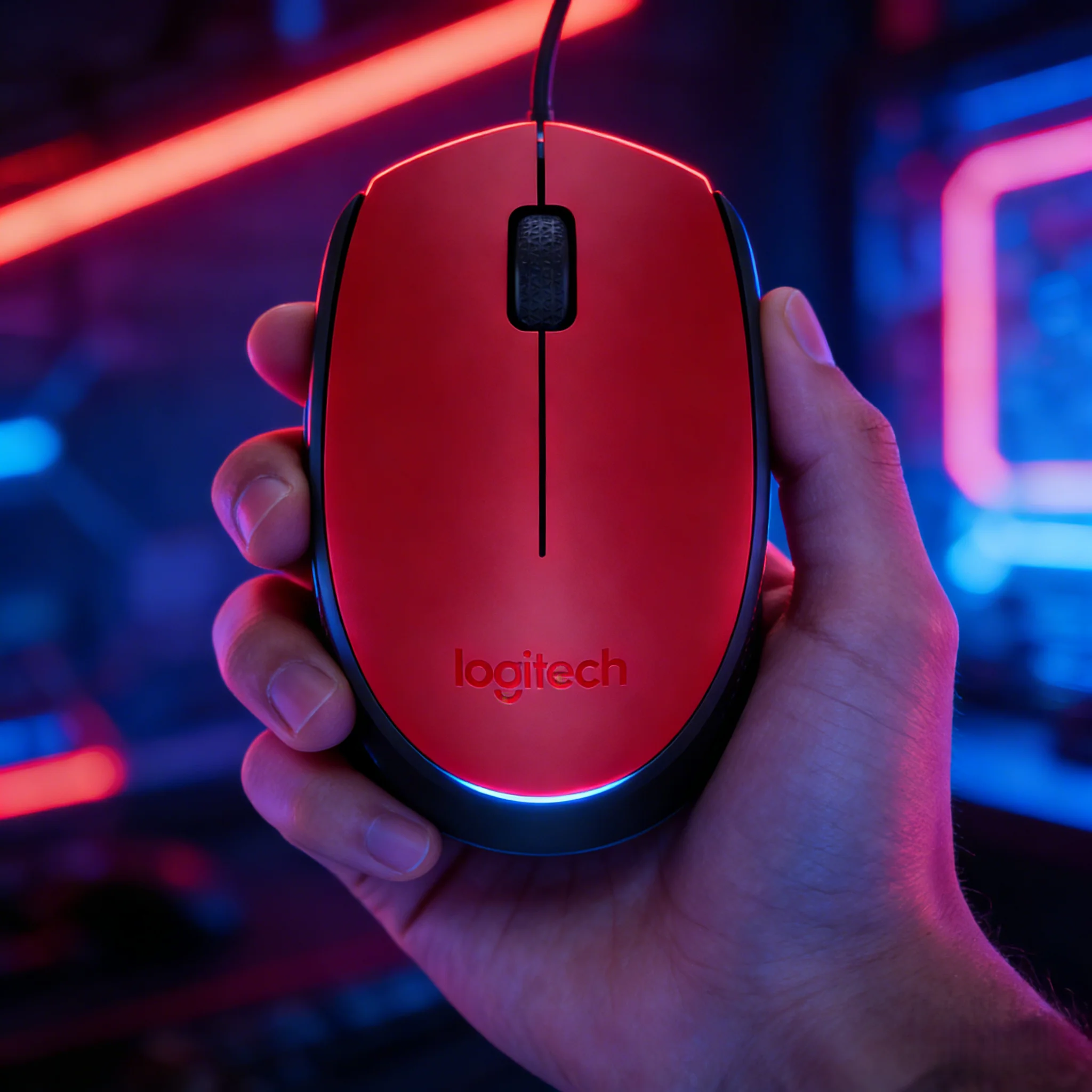 

Logitech M170 Wireless Mouse 2.4GHz USB Receiver Ergonomic Silent Click for PC Laptop Office Gaming