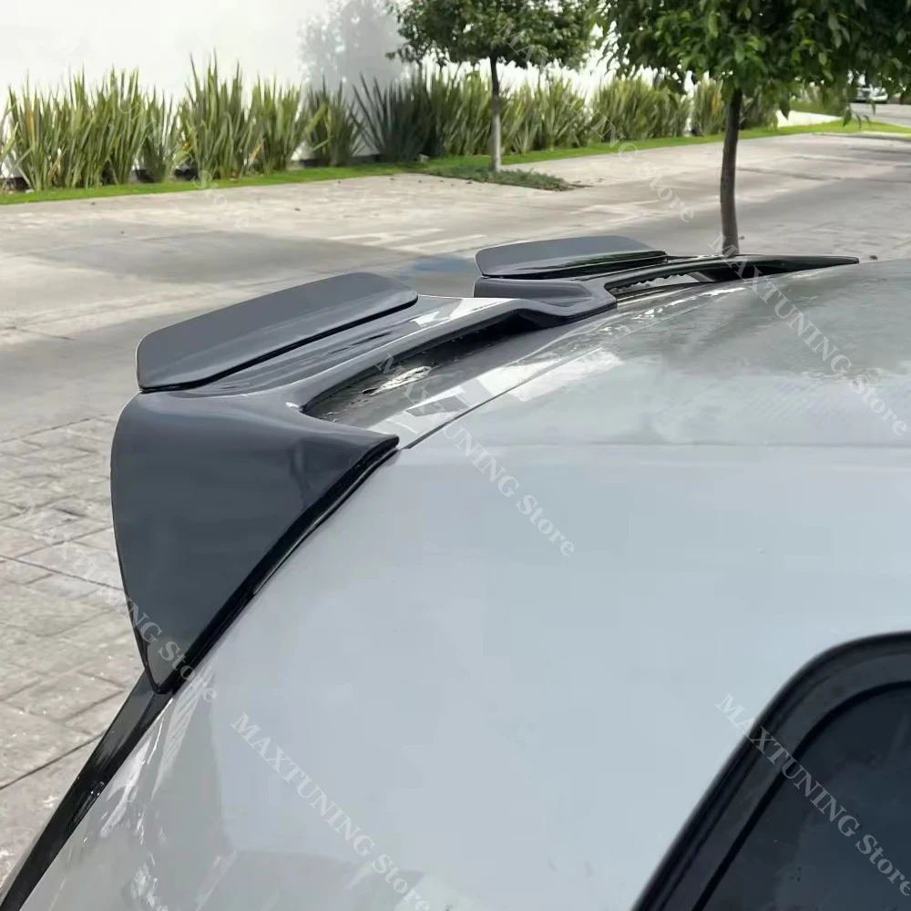 2pcs Glossy Black For Oettinger Roof Spoiler Extentions Flaps Rear Wing For VW Golf 7 MK7 MK7.5 GTI GTD GTE R R-LINE 2012-2020 view 3