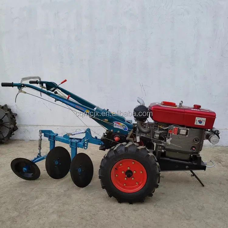 12hp 15HP 18hp 22hp 25hp Diesel Tractor Disc Plow Farm Tractors Implements Cultivator Disc Plough Walking Tractor Disc Harrow