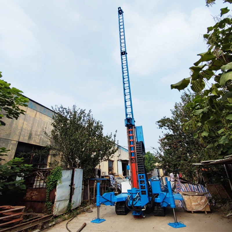 Full Hydraulic Crawler Jet Grouting Anchor Drilling Rig
