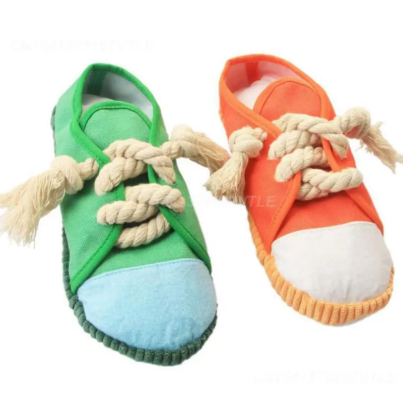 Slippers Wear Resistant Cloth Creative Voice Toy For Pets Voice Trending Best-selling Dogs Durable 9 Colors Toy Teeth Grinding