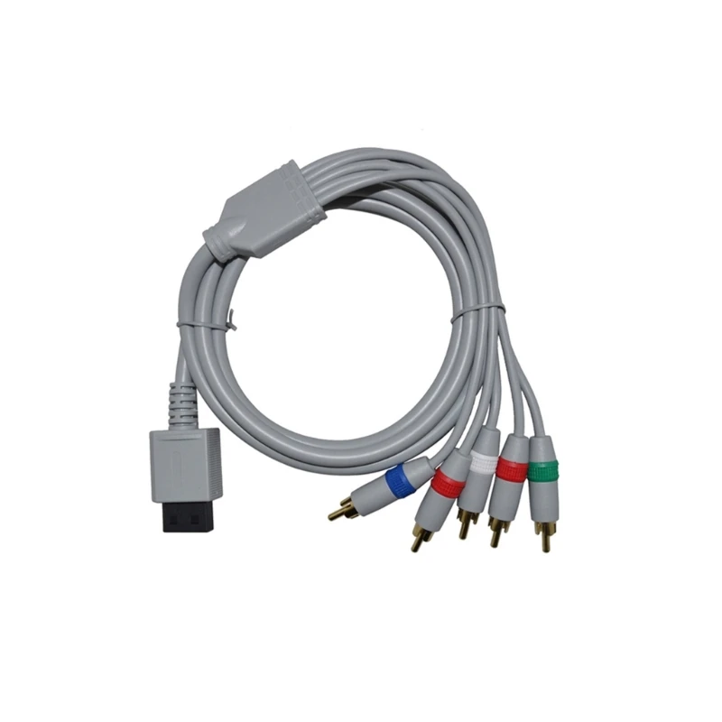 2025 New HDTV Music Video 5RCA Cable for Consoles Enables Displays 70.87inch HDTV Video Cord Clear Pictures