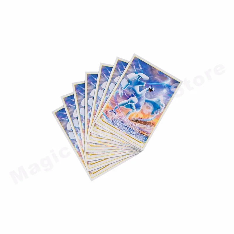 Oryginalna oryginalna mata na karty Pokemon Chinese 8.0 Shadow of The Blue Sea Lugia Giratina Ghost Dragon Card Book Card Sleeve