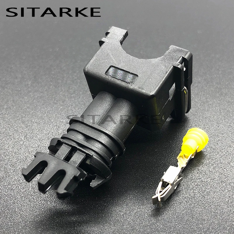 1 Set 2 Pin Way TE AMP Replacement Waterproof Electrical Wire Connector Car Cable Plug 282189-1