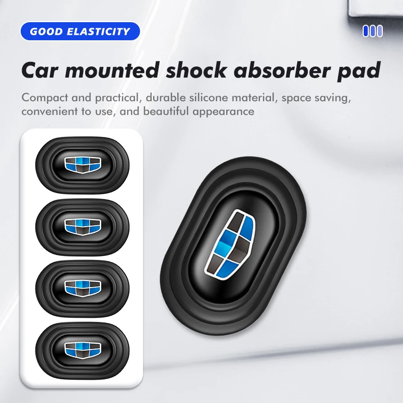 Amortecedor para porta de carro, 8 peças, amortecedor para geextremamente coolray emgrand x6 x7 ec7 atlas boyue gc6 peças ec8