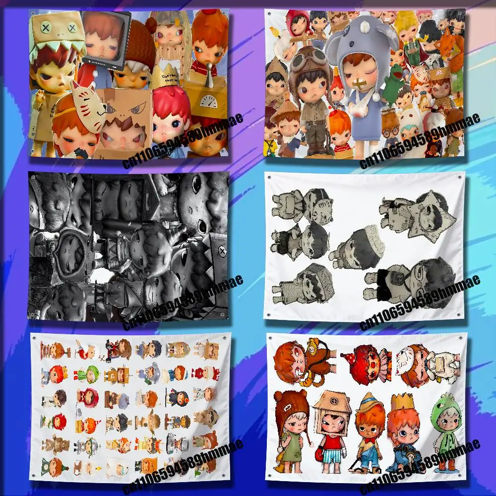 

For 150*200cm 60*110cm 80*120cm 100*150cm 50*70cm Cartoon Doll H-HironoS Cute Flag Outdoor Wall Banner Tapestry Cover