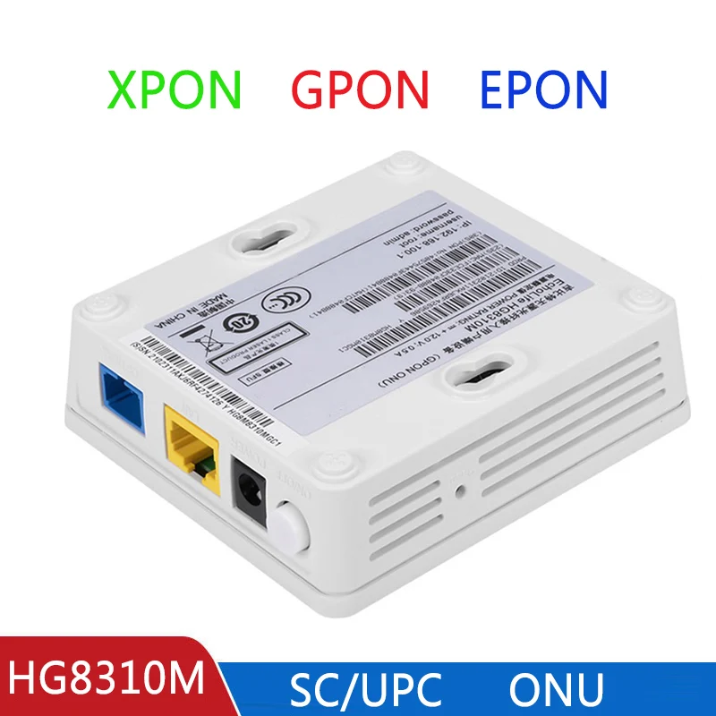 HG8310M Gpon XPON EPON 100% New original Ont FTTH 1GE Termnal Onu Gigabit Modem SC/UPC ONU 1000M OLT