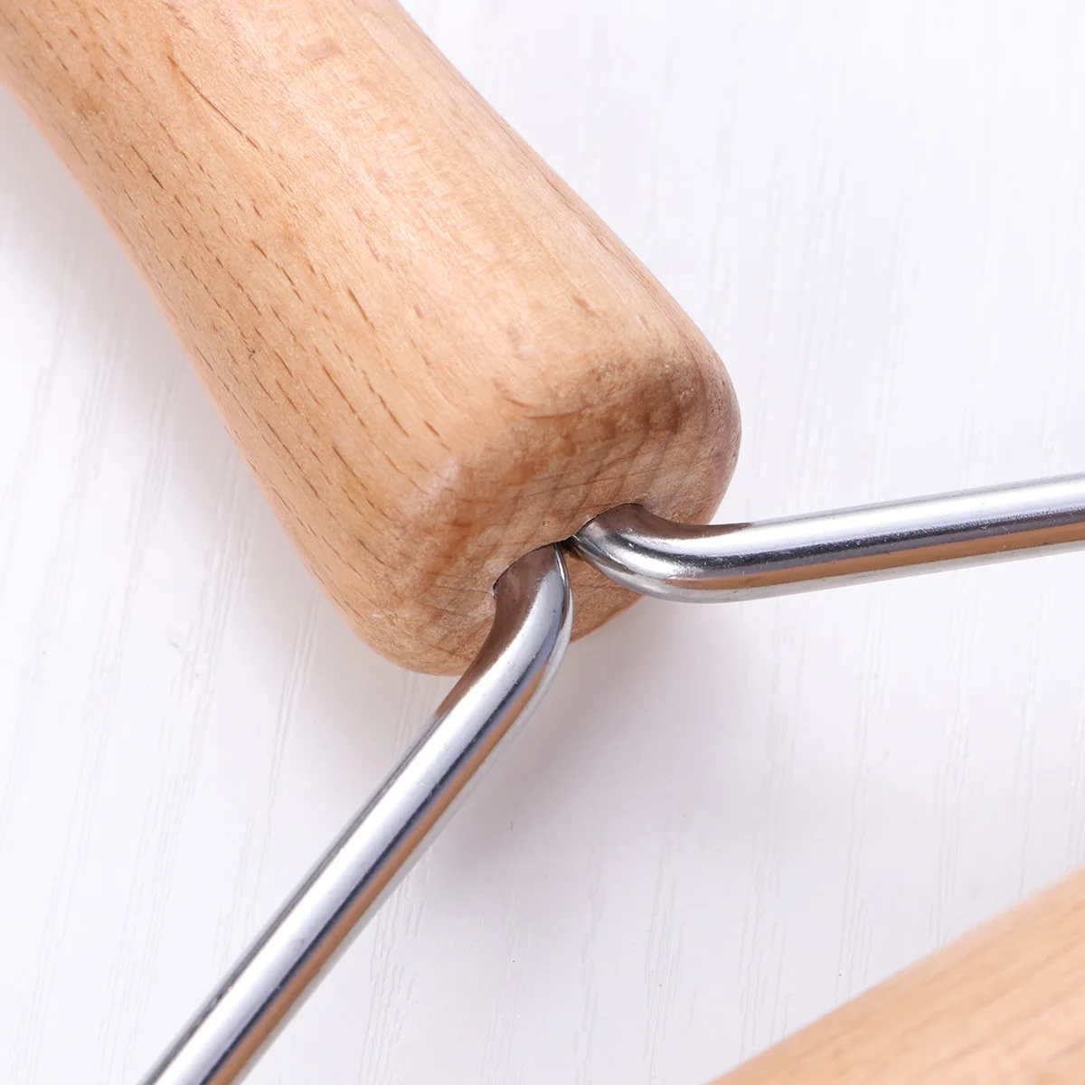 

Beech Rolling Pin Delicate Pastry Roller Dough Baking Bamboo Easy to Clean Lightweight