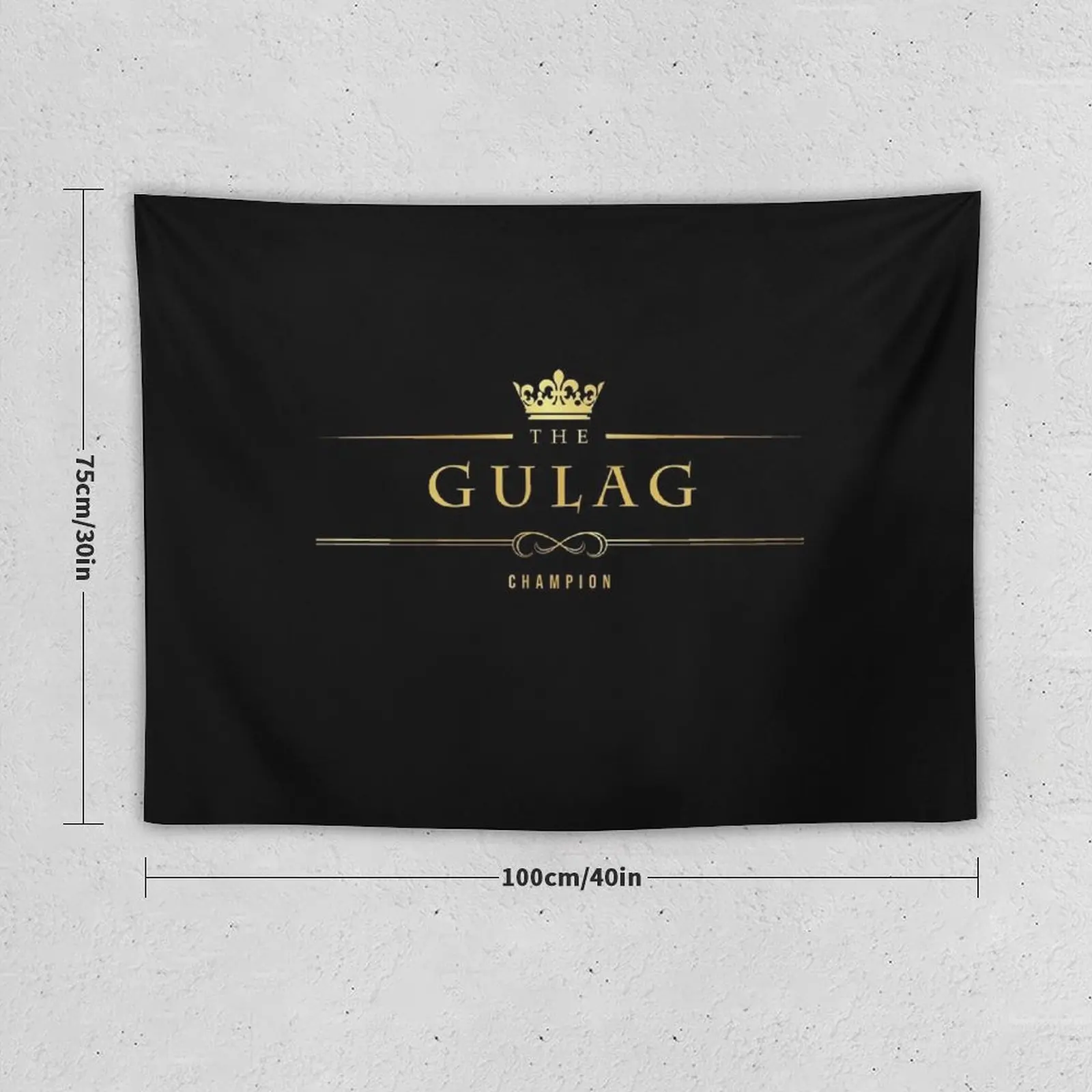 GULAG | Champion Tapestry House Decorations Room Decor For Girls Room Decorations Aesthetics Wall Decor Tapestry