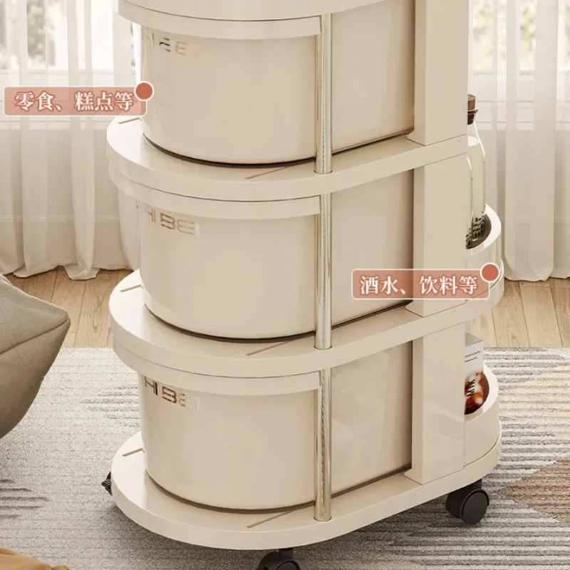 Beauty Salon Storage Rack Mobile Trolley Organizer Household Kitchen Multifunctional Cart with Wheels Home Accessories 미용실 미용트레이