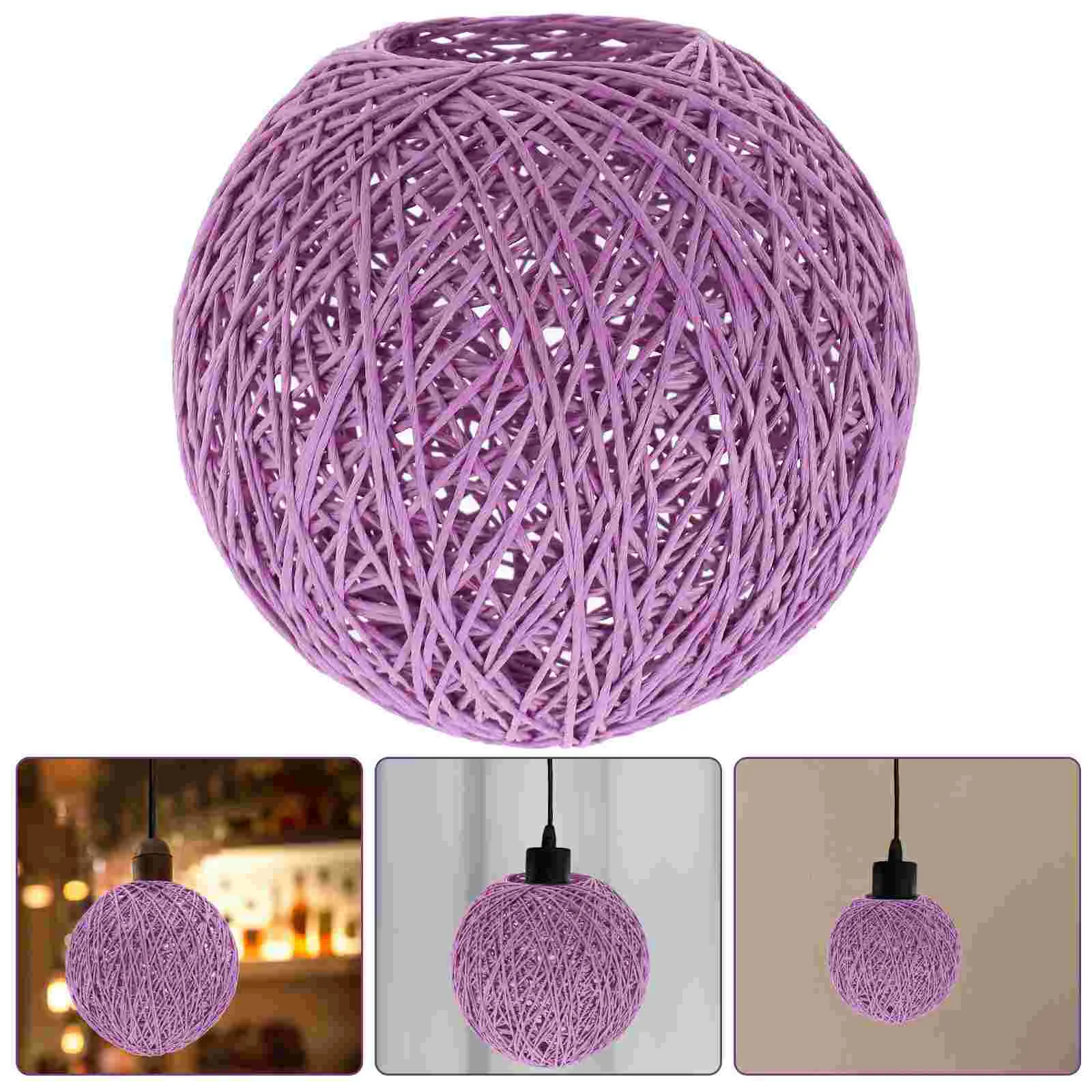 

Chandelier Shade Practical Basket Unique Lampshade Home Ceiling Light Decor Paper Wall