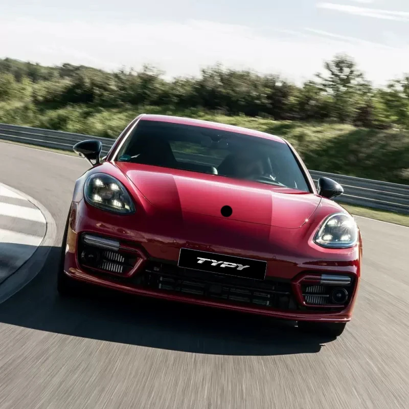 Carro antigo para novo farol modificado led luzes de cabeça lâmpada frontal plug and play para porsche panamera 2010-2016