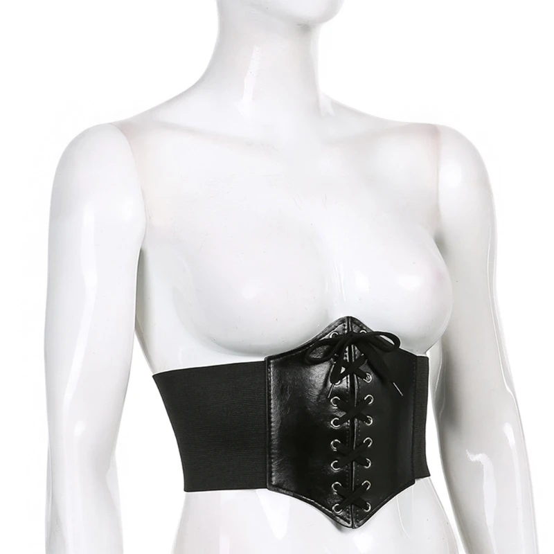 Sexy Women Corset Top Female Gothic Clothing Underbust Waist Sexy Bridal Bustier