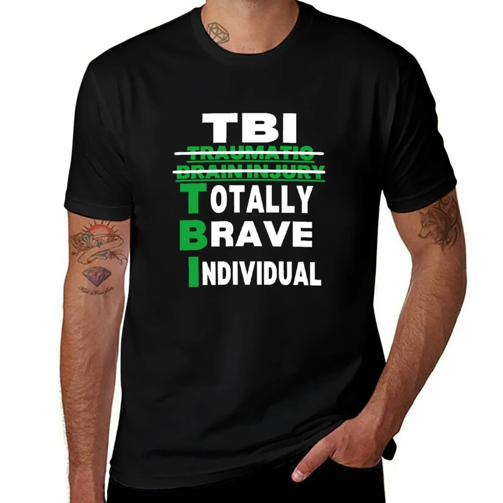 

TBI Traumatic Brain Injury Awareness, Brain warrior, Quote, TBI Support, Survivor, TBI Traumatic Gift T-Shirt