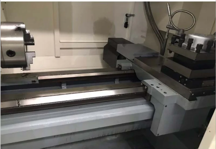 Second Hand Horizontal CNC Lathe Ck6150 Suitable For Precision Parts Processing