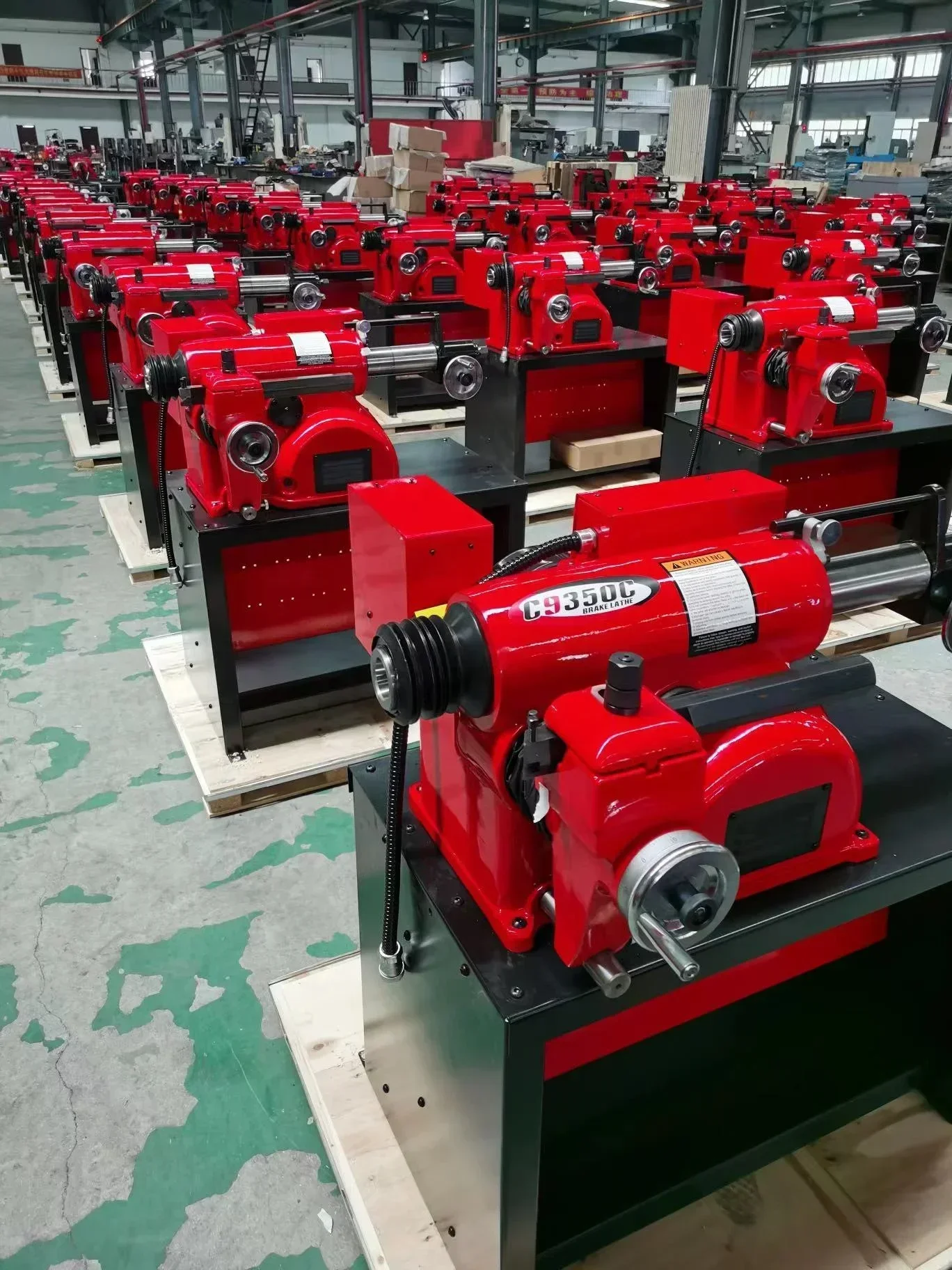 C9350C مخرطة الفرامل القرص سيارة طبل قرص فرامل آلة مقشدة مع محرك سيرفو تيار مستمر قرص فرامل وآلة طبل