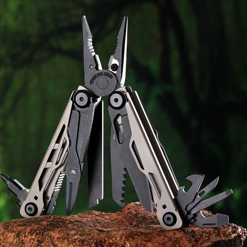 

2025 New BHBT 25 in 1 Multitool Pliers EDC Multi-tool Pocket Knife Portable Outdoor Camping Multi Functional Tool 7 Colors