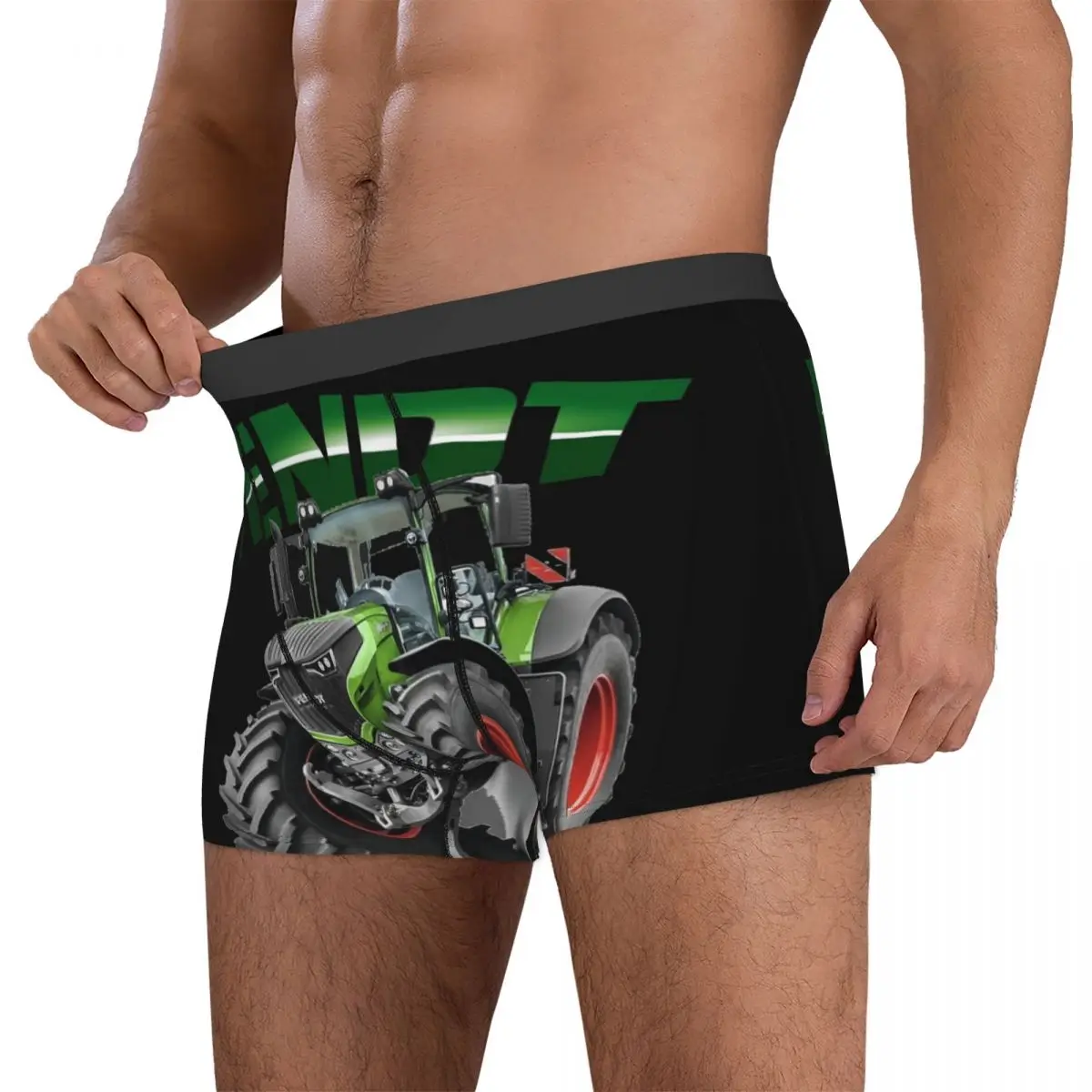 Boxer Underpants Shorts Fendt German Tractors Panties Male Breathable Underwear for Homme Man Boyfriend Gifts