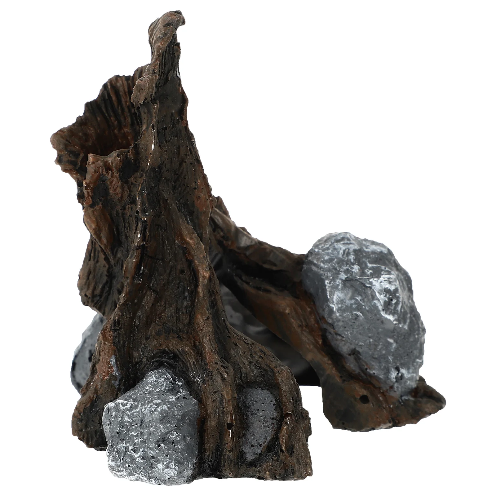 

Resin Reptiles Climbing Platform Turtle Bask Terrace Natural Landscaping Decor Pet Hiding Cave Reptiles Hideout