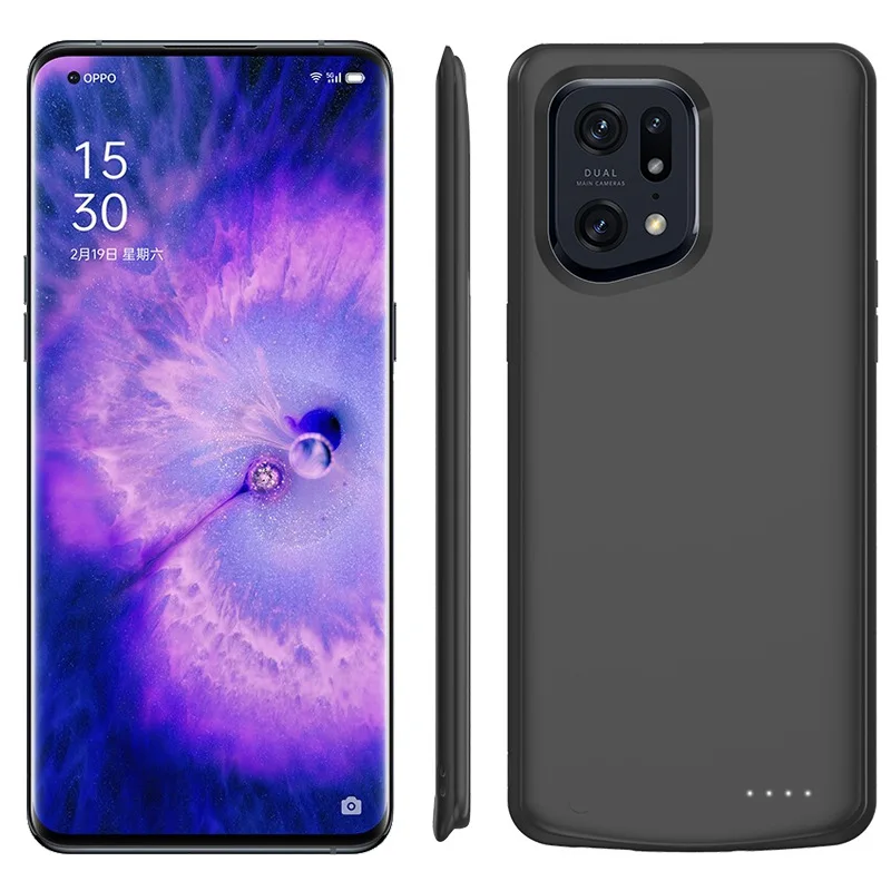 For OPPO Find X5\X5 Pro External Battery Charger Case Power Bank Charging Cover Power Case bateria externa Power Case 10000mAh #4