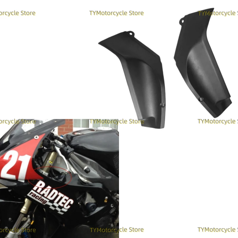 

Motorcycle Injection molding Air Duct Insert Fairing Panels Fit for Yamaha YZF R1 YZFR1 YZF-R1 2002 2003