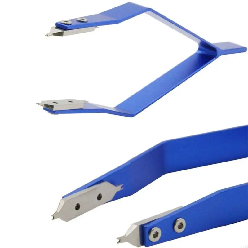 X7JB Steel V Type Watch Spring Bar Tweezers for Watch Repair Pliers Tool Spring Bar