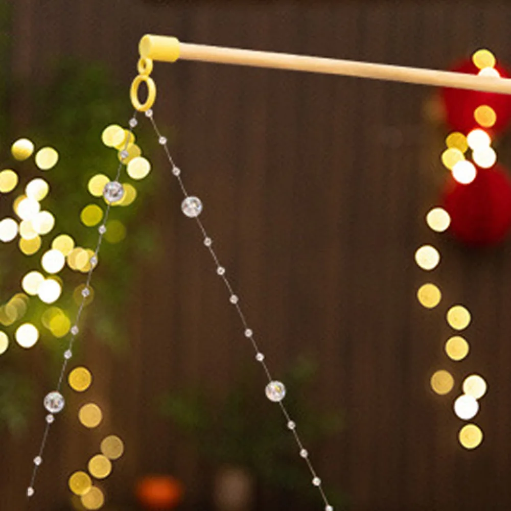 Fish-Shaped Mid-Autumn Festival Fish Lantern Handmade with Led Light Handheld Fish Lantern Material Package Blessings