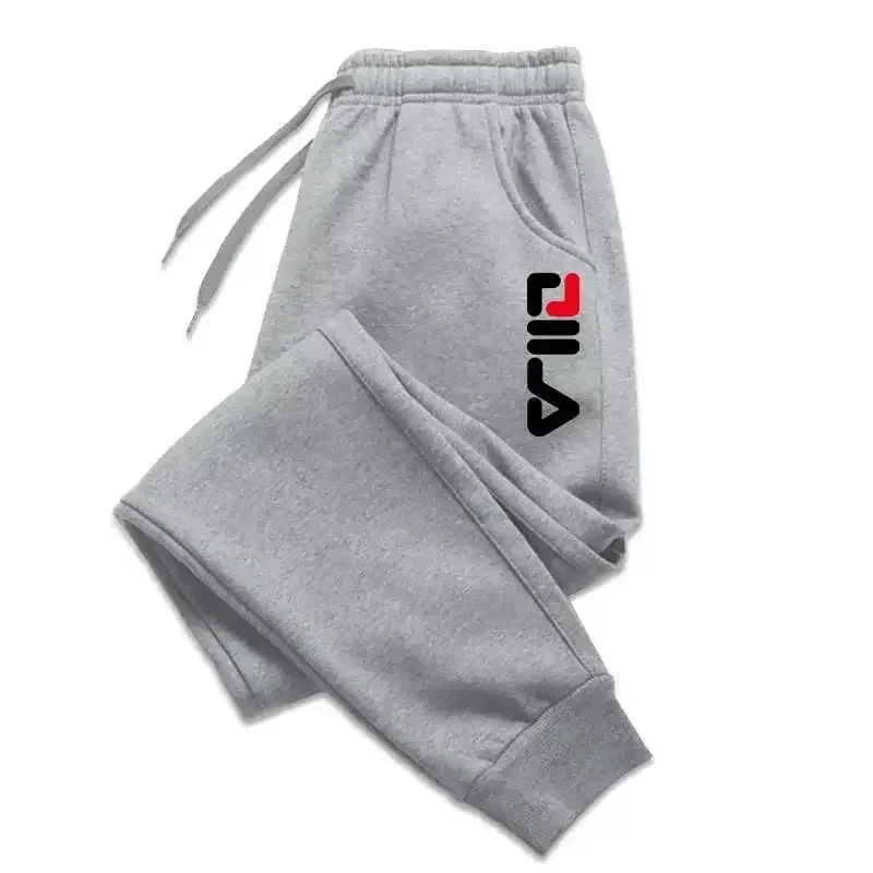 Hot-selling autumn and winter men's and women's jogging pants, casual pants, wool sports pants, running gym fitness lace-up spor