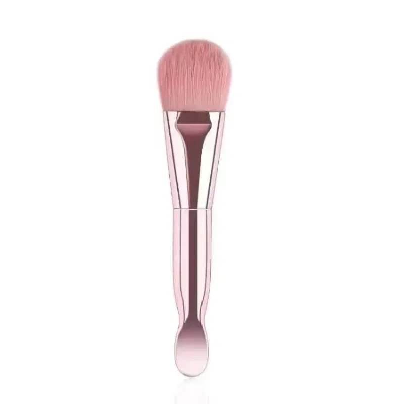 Brosse pour masque Facial, brosse en Gel de silice souple, nettoyage du visage, bol de Film réglable, beauté Spa, Film de boue spécial, 1/2 pièces