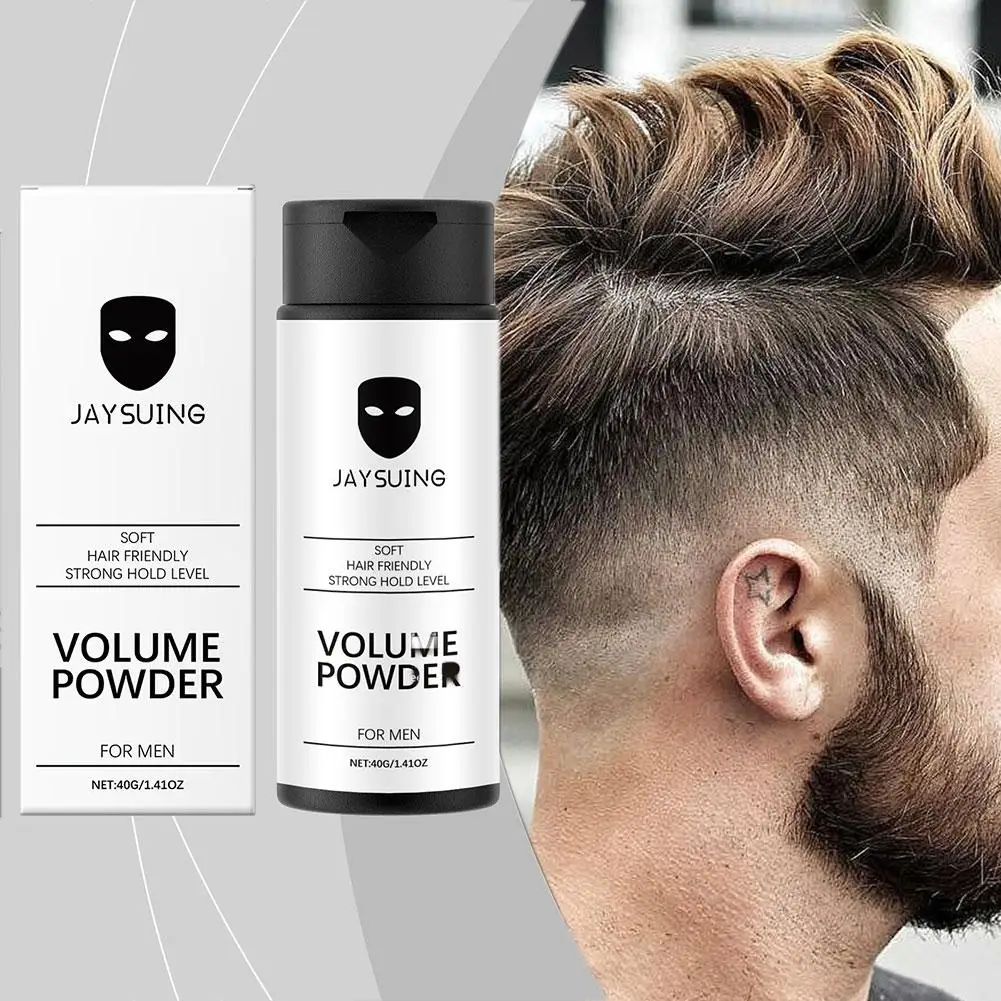 مسحوق تصفيف الشعر، مسحوق منتفخ غير لامع، سهل الاستخدام للأشخاص الكسالى، جمجمة عالية، تحكم في الزيت، مناسب للرجال والنساء