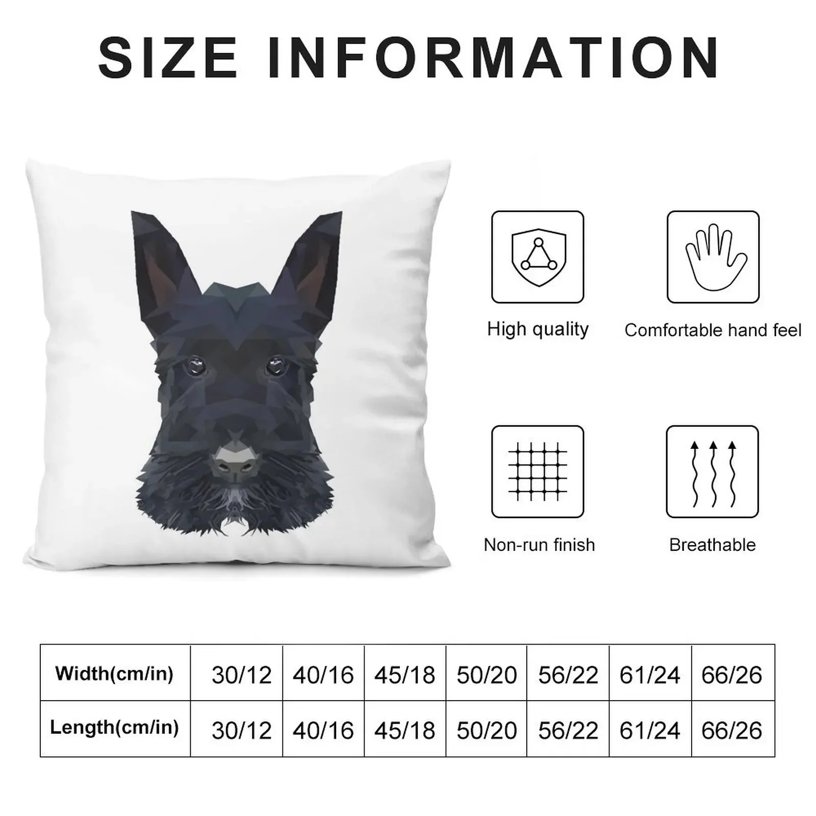 Scottish terrier Throw Pillow christmas ornaments 2025 luxury sofa pillows pillow