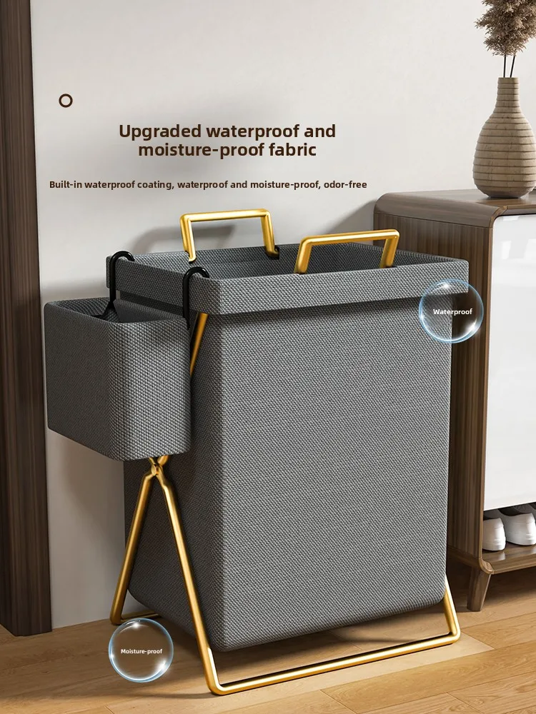 

Trendy Laundry Hamper Dir Clothes Basket Foldable Home Use High Aesthetic Value Cloth Products for Clothing Storage
