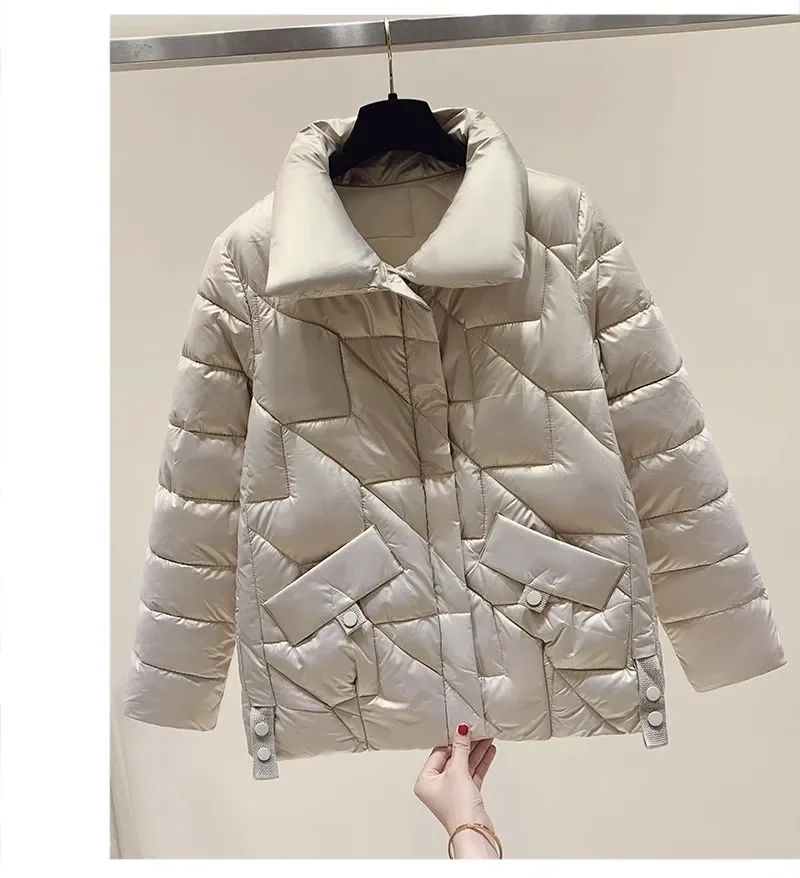 Woman Jacket Parkas Coat Winter Cotton-Padded Long-Sleeved Coat for Women Veste Femme Parkas Ladies Outwear Thick Warm Overcoat