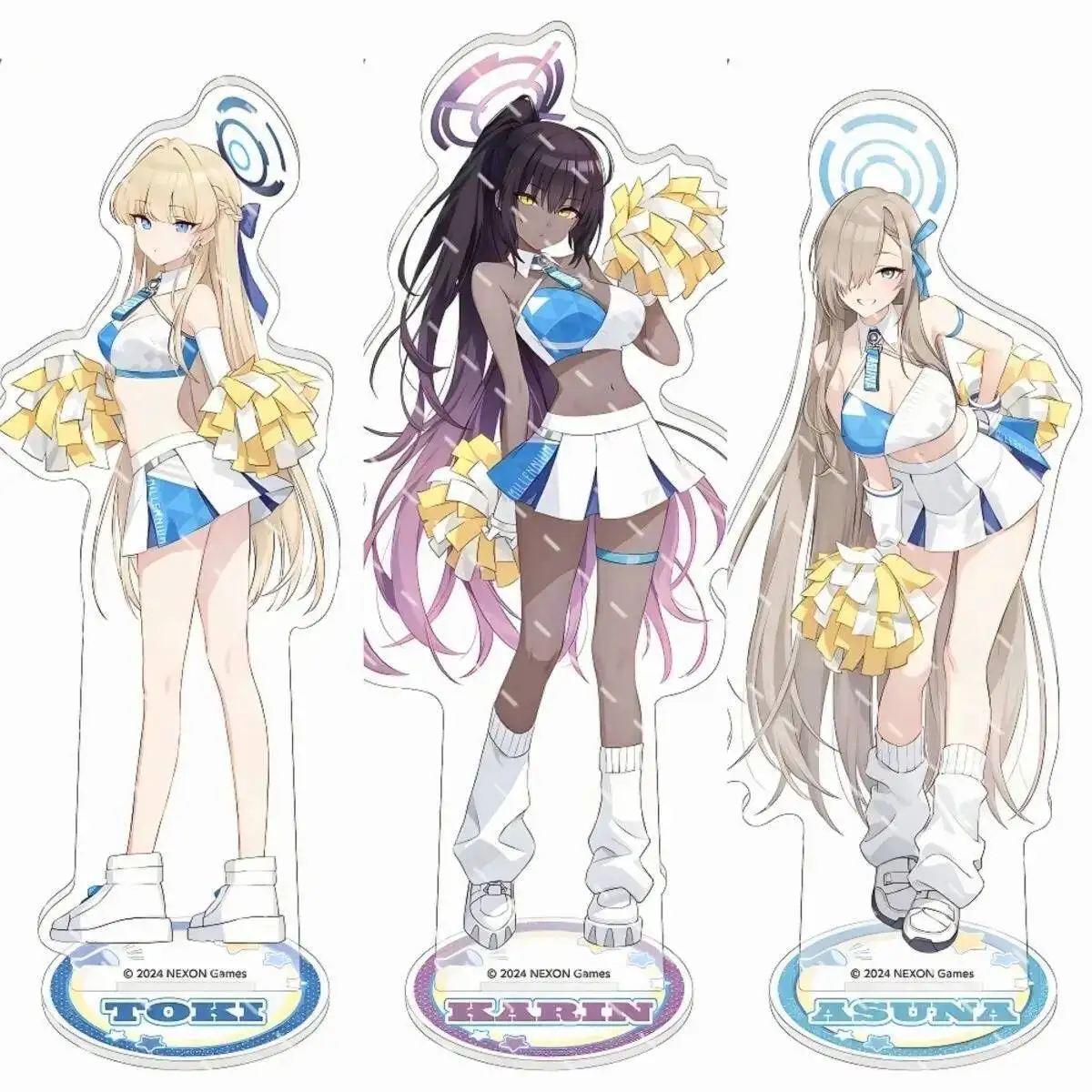 

Anime Figures Christmas Ichinose Asuna Acrylic Stand Blue Archive Figure Model Plate Desk Decor Standing Sign Gifts