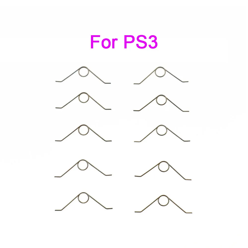10-100pcs For PS3 PS4 PS5 Switch L2 R2 Trigger Button Spring Metal Replacement R2 L2 Trigger Buttons Component