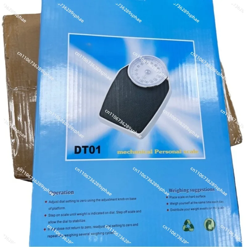 English version Large dial Mechanical pointer Human body, weight scale Accurate and durable Spring weight 150kg
