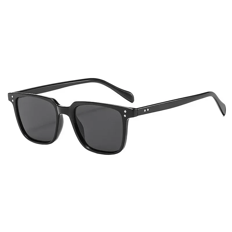 Gafas de sol rectangulares para mujer y hombre, lentes de sol cuadradas poligonales de marca Vintage de diseñador, gafas de sol para mujer, gafas Unisex