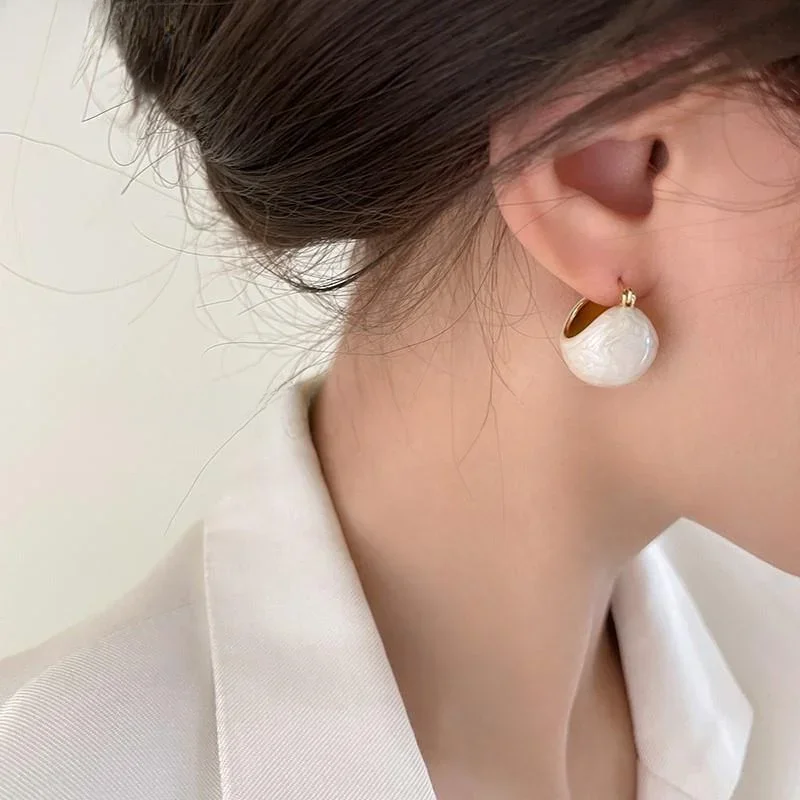 

Fashion Luxury Jewelry Pearl Dangle Earrings Women Wedding Party Gifts korean style Earring women Pierced Ears Popular Products