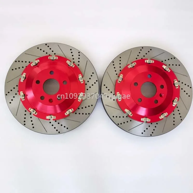 

8J0615301K 370*32mm Customized Floating Front Brake Disc Rotor For Audi TT RS S6 S7 C7 RS5