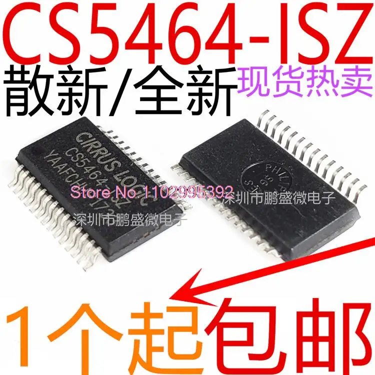 5PCS/LOT   CS5464-ISZ  SSOP28 Original, in stock. Power IC