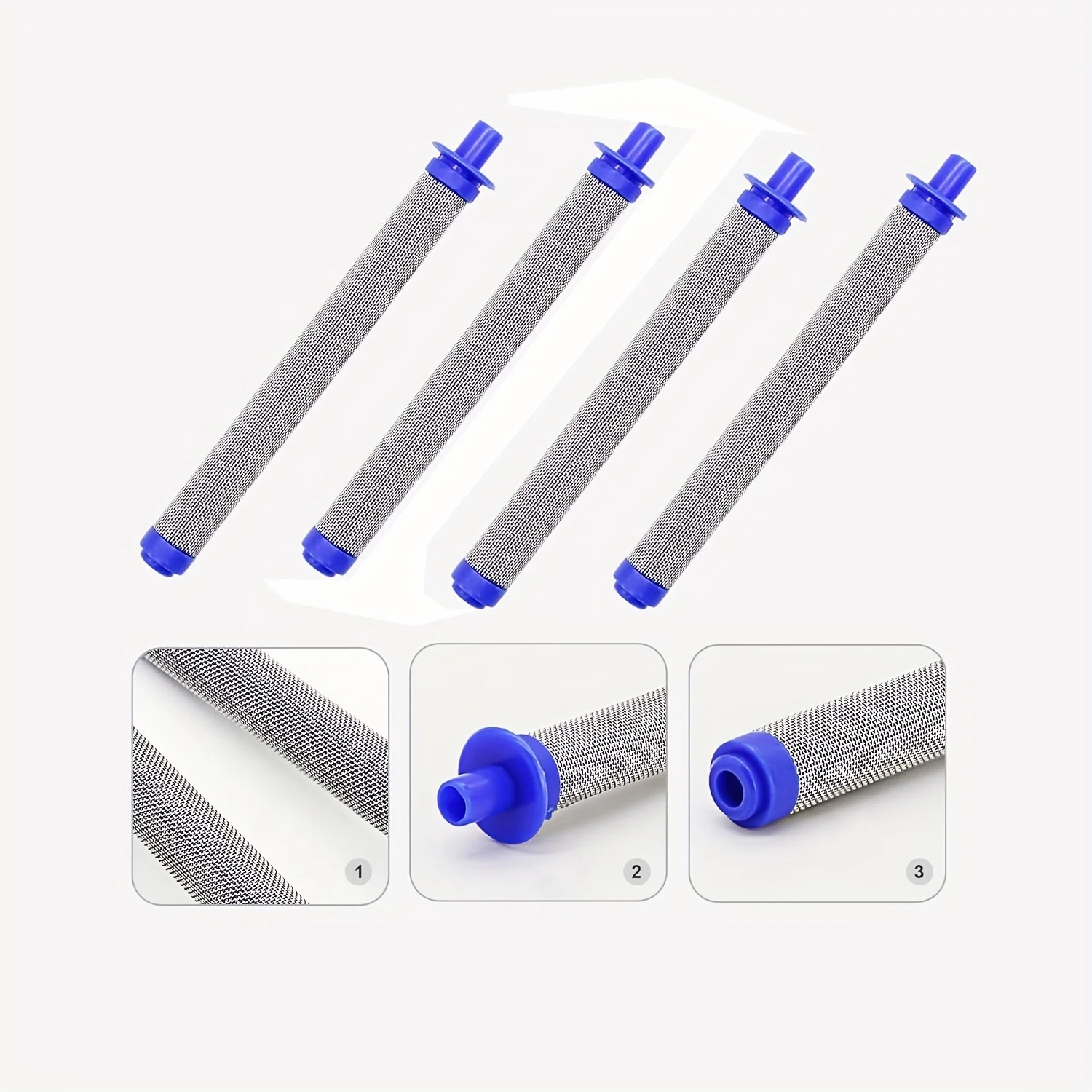 288716 Inlet Suction Strainer and 288749 Airless Spray Gun Filter Combination Fit for Airless Paint Spray Gun