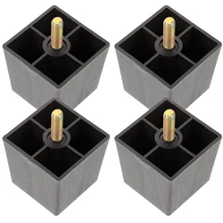 Patas elevadas para muebles, patas de repuesto para sofá, gabinete, cama, mesa, silla, piezas de Hardware para el hogar