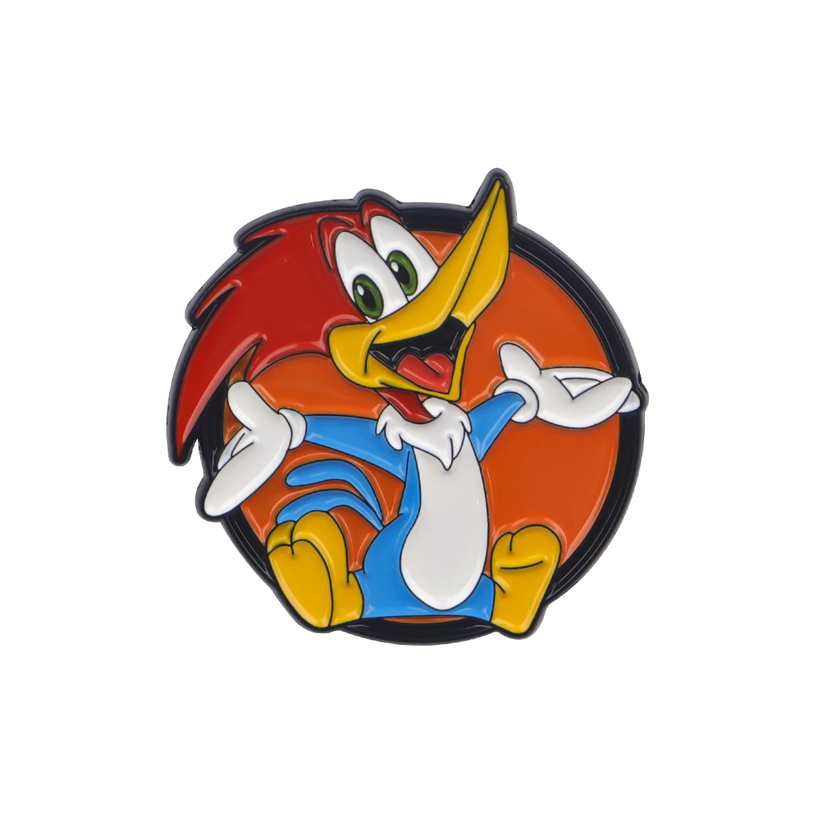 Woodpecker Cartoon Movie Pin Lapel Pins for Backpacks Enamel Pin Jewelry Accessories Brooches Badges for Briefcase Gift