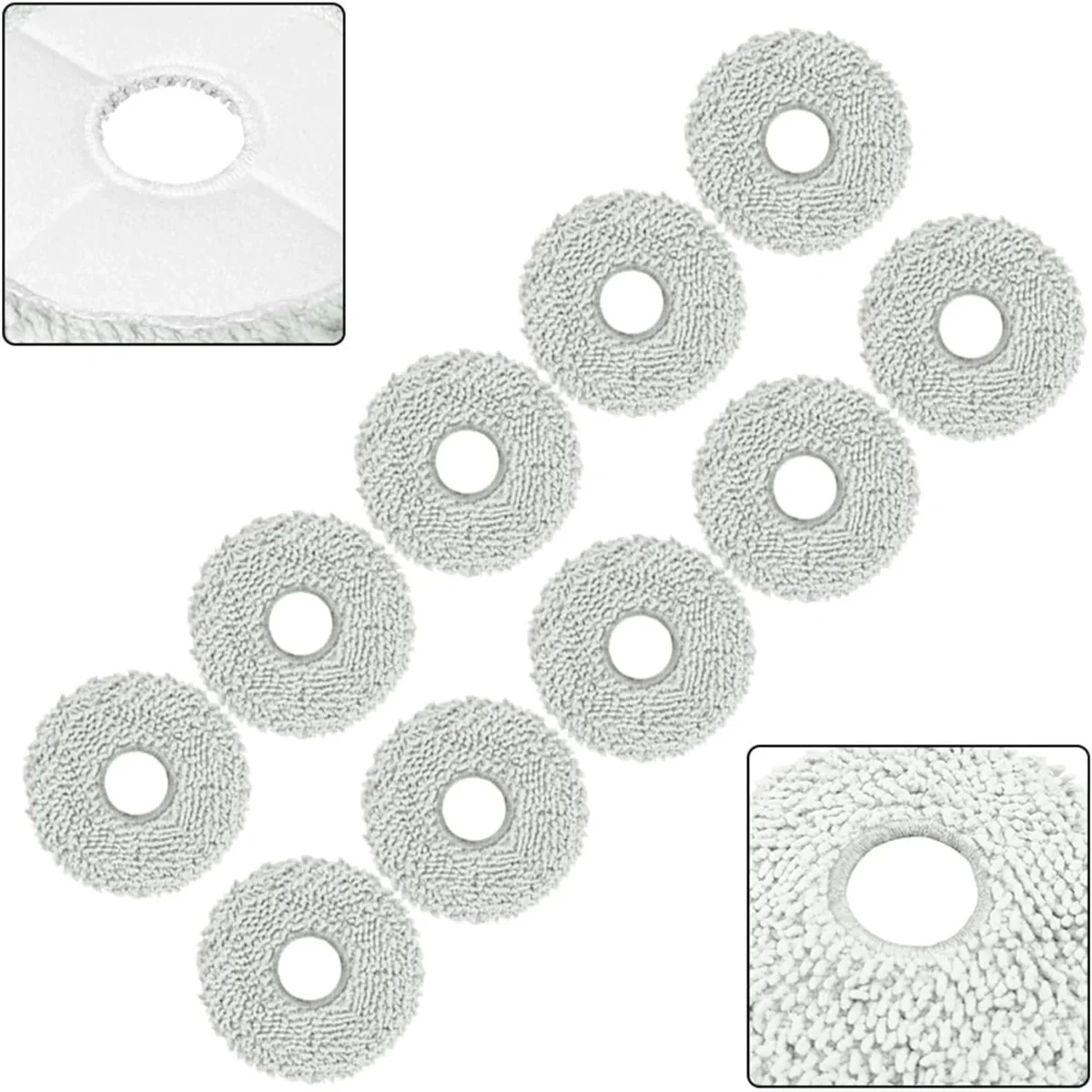 Panno per mop per Ecovacs Deebot T30 Pro, Omni, T30s, per Ecovacs Combo X2 Robot Aspirapolvere Accessori
