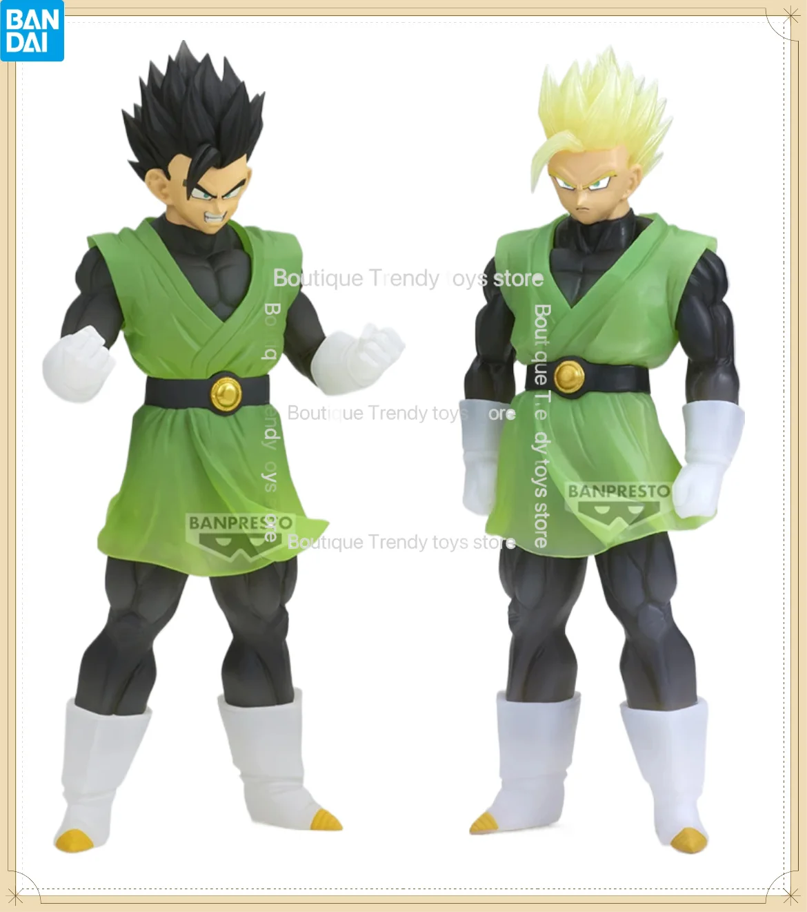 Banpresto Dragon Ball Z Anime Figurines Clearise Super Saiyan Gohan PVC DBZ Figurals Collectible Model Toys