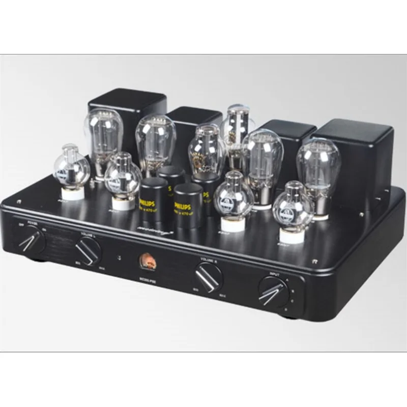 W-001 MEIXING MINGDA MC300-PSE XLR Input XLR Output Flagship Vacuum Tube Preamp Premplifier Full Music 300BN*4 Power Amplifier