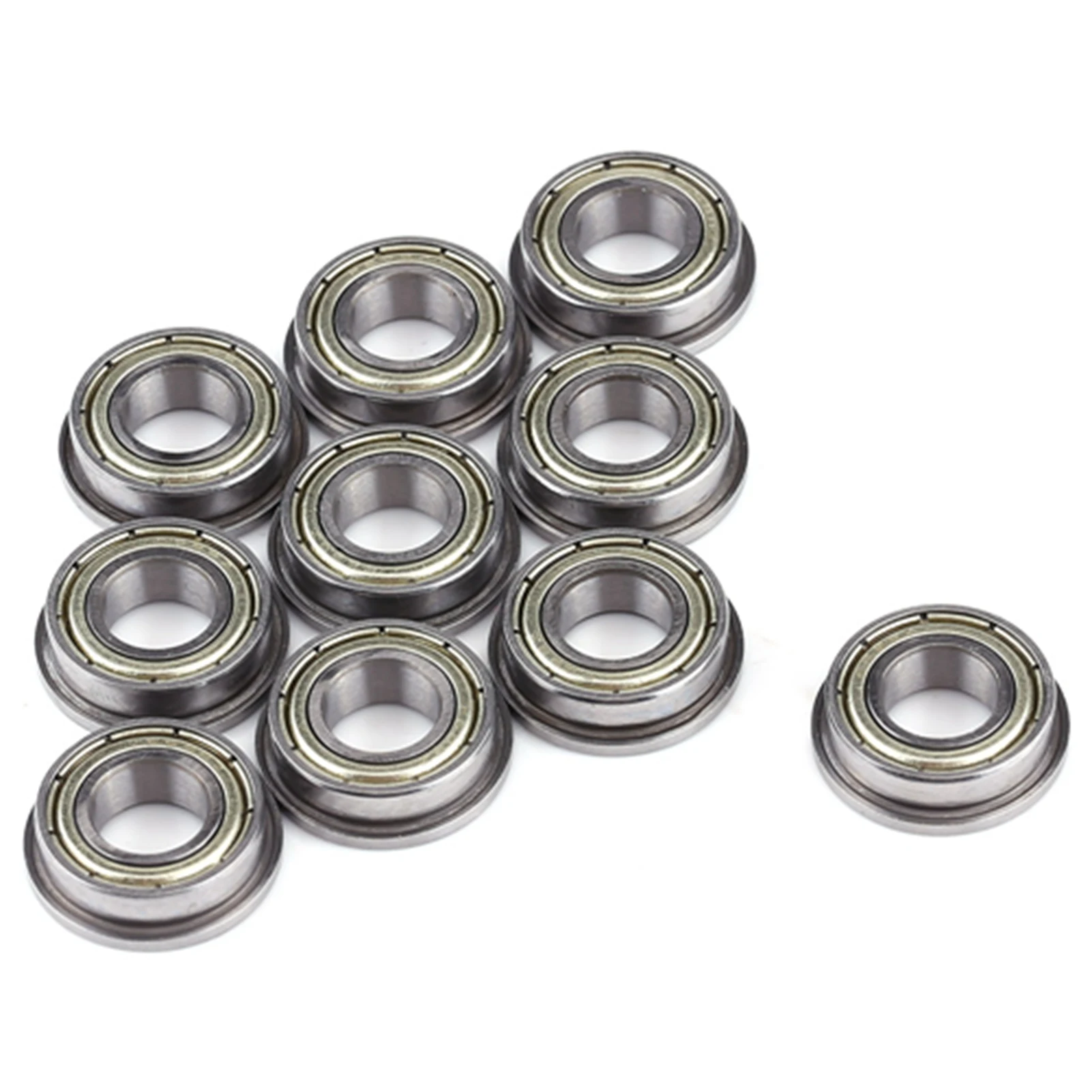 Steel Bearing Double Shielded Bearing F688ZZ Metal Steel Double Shielded Flange Ball Bearings 8*16*5mm For Motor Bearing