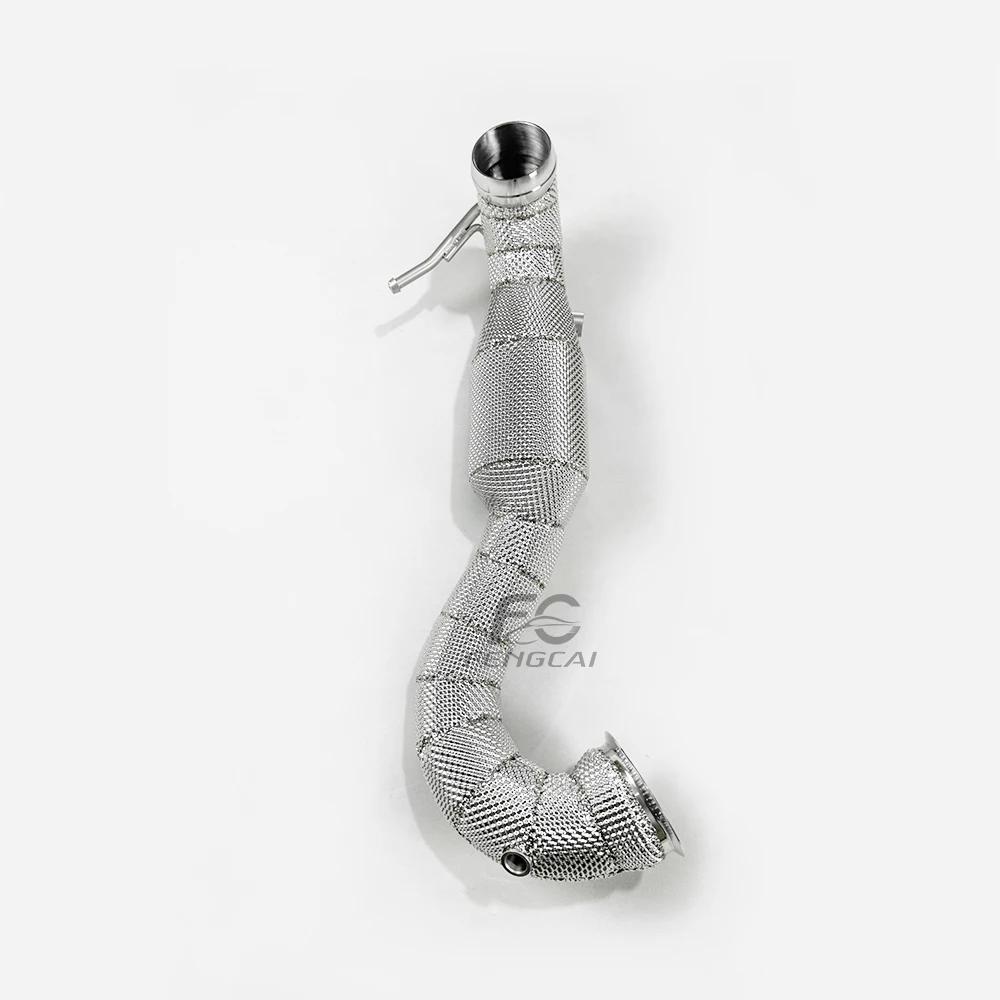 Для 2014-2018 2.0T W176 Benz A45 S катализация без освещения двигателя, водосточная труба, теплозащитный экран, конкурентоспособная головная секция Для 2014-2018 2.0T W176 Benz A45 S катализация без освещения двигателя, водосточная труба, теплозащитный экран, конкурентоспособная головная секция