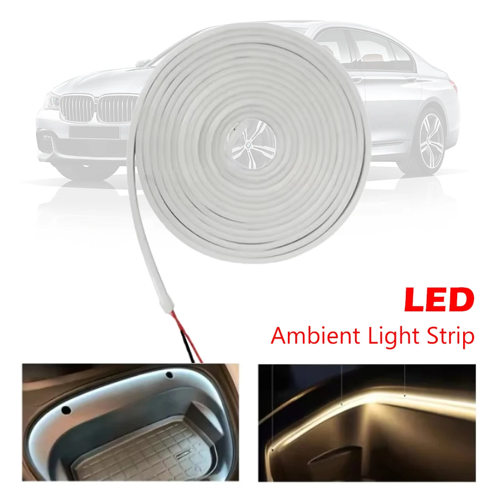 

Силикон ​ ​ Светодиодная лента окружающего освещения ​ ​ ​ ​ Мощность 12 В постоянного тока ​ ​ ​ ​ После багажника/Frunk ​ ​ ​ Украшение интерьера автомобиля ​ ​ ​ ​ Длина 2/4 м ​ ​ Гибкая